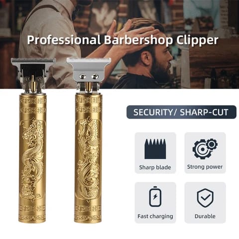 Men Professional Barber Electric Haircut Vintage T9 Hair Trimmers