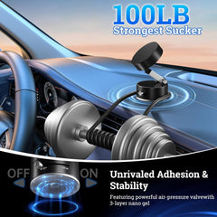 Foldable Strong Magnetic Cell Phone Holder for Car/Gym/Mirror